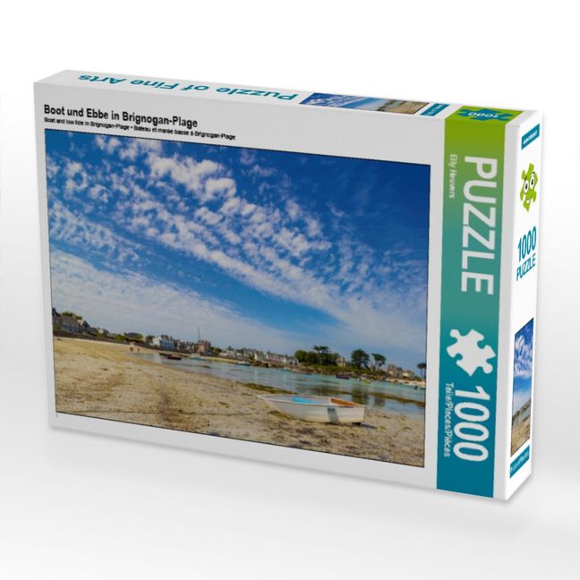 Produktbild: Boot und Ebbe in Brignogan-Plage (Puzzle)