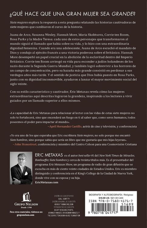 Produktbild: A Siete mujeres