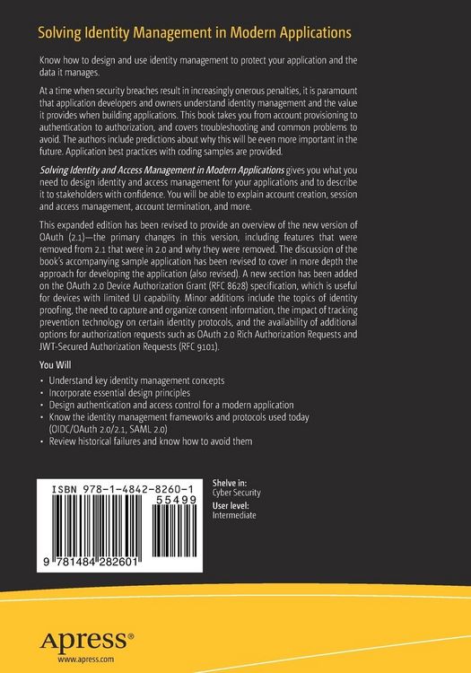 Produktbild: Solving Identity Management in Modern Applications