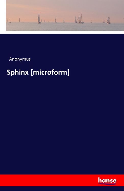 Produktbild: Sphinx [microform]
