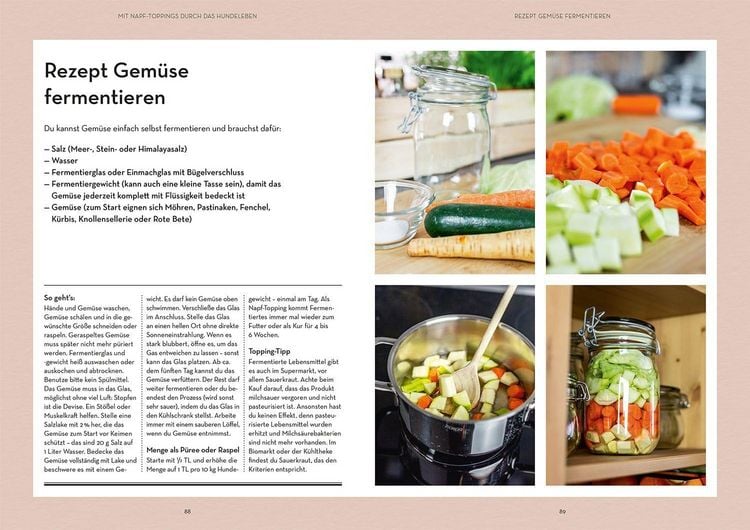 Produktbild: Napf-Ideen - Futtererg&auml;nzungen f&uuml;r ein gesundes Hundeleben