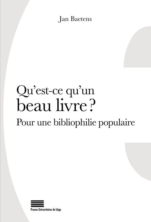 Produktbild: Qu'est-ce qu'un beau livre ? : pour une bibliophilie populaire