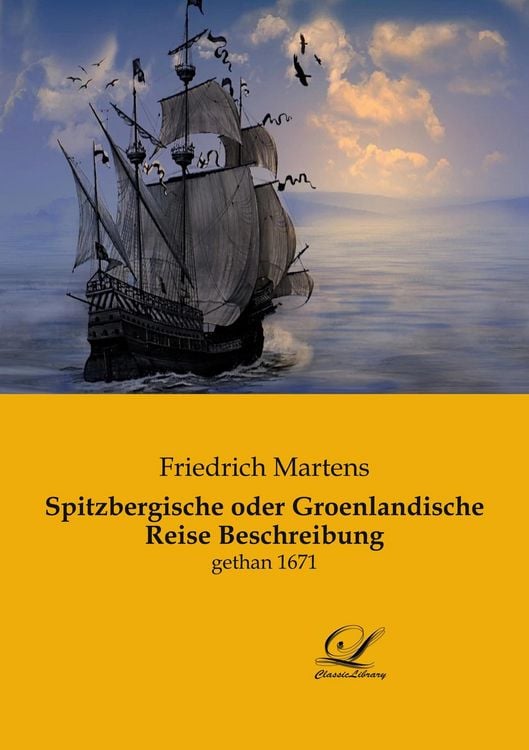 Produktbild: Spitzbergische oder Groenlandische Reise Beschreibung