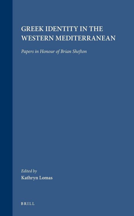 Produktbild: Greek Identity in the Western Mediterranean