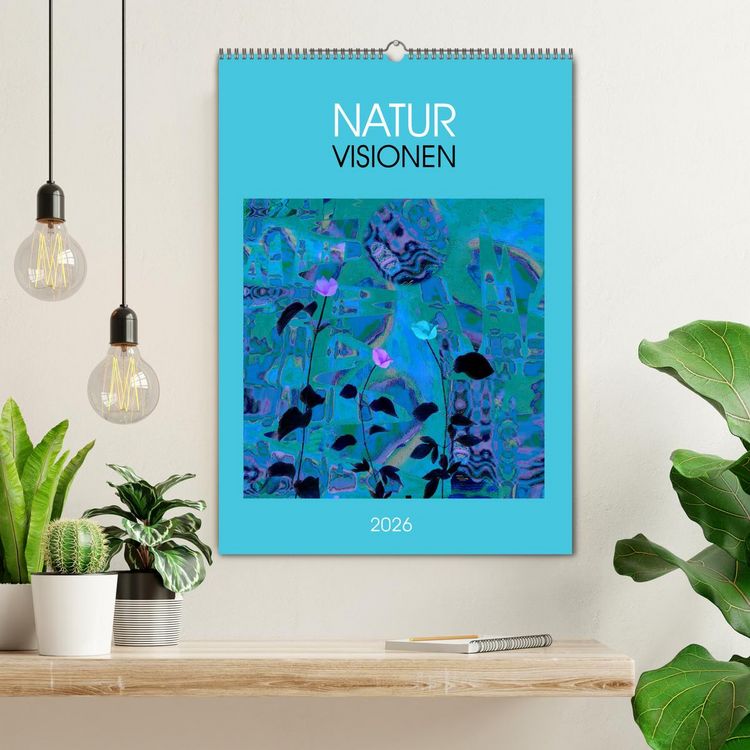 Produktbild: NaturVisionen (Wandkalender 2026 DIN A2 hoch), CALVENDO Monatskalender