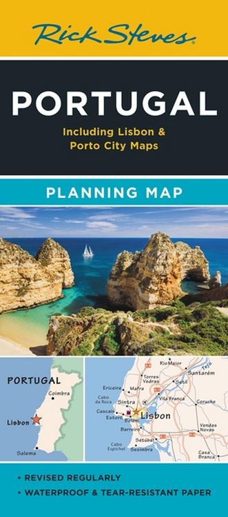 Produktbild: Rick Steves Portugal Planning Map