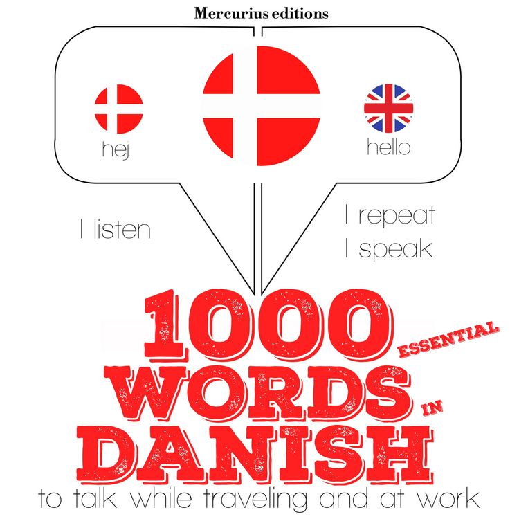 Produktbild: 1000 essential words in Danish