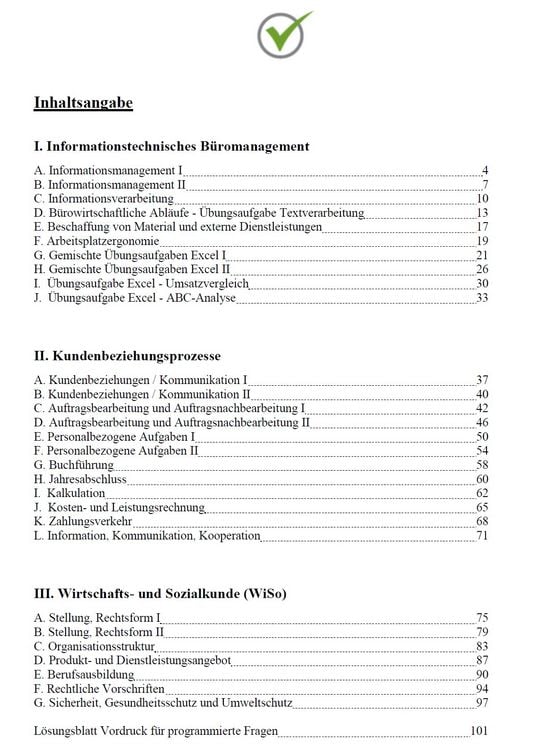 Produktbild: Top-Pr&uuml;fung Kauffrau/-mann f&uuml;r B&uuml;romanagement