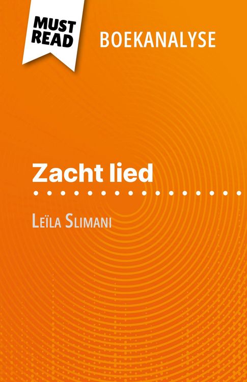 Produktbild: Zacht lied van Le&iuml;la Slimani (Boekanalyse)