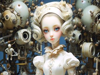 Produktbild: CALVENDO Puzzle Roboterpuppe | 2000 Teile Lege-Gr&ouml;&szlig;e 90x67cm Foto-Puzzle f&uuml;r gl&uuml;ckliche Stunden