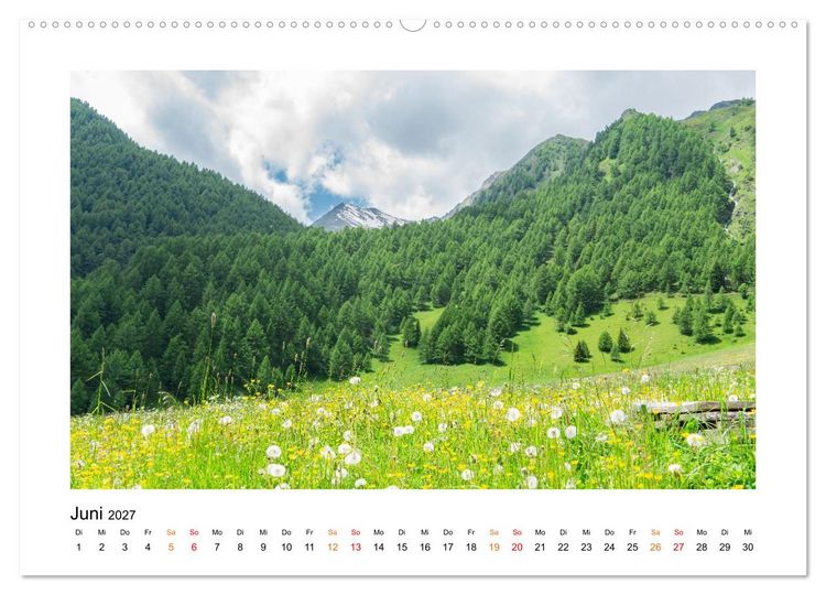 Produktbild: S&uuml;dtirol - Traumhafte Berge und Seen im Norden Italiens (Wandkalender 2027 DIN A2 quer), CALVENDO Monatskalender
