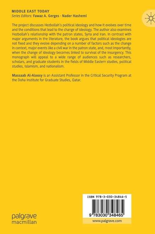Produktbild: The Changing Ideology of Hezbollah