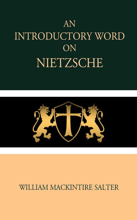 Produktbild: An Introductory Word on Nietzsche