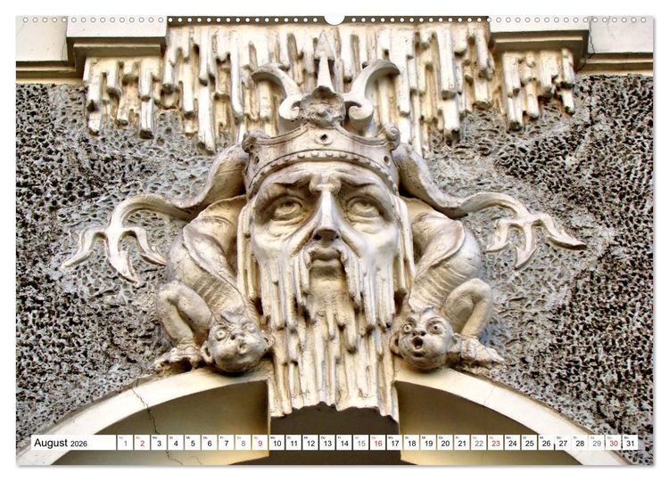Produktbild: Jugendstil in Riga - Schmuckst&uuml;cke der lettischen Hauptstadt (Wandkalender 2026 DIN A2 quer), CALVENDO Monatskalender