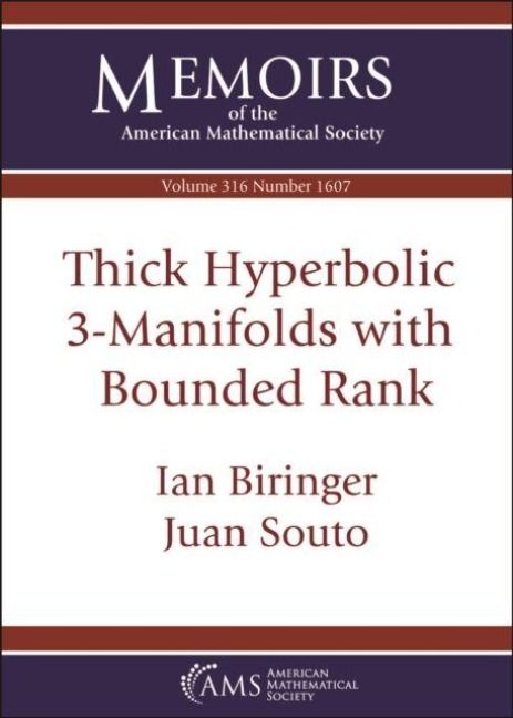 Produktbild: Biringer, I: Thick Hyperbolic $3$-Manifolds with Bounded Ran