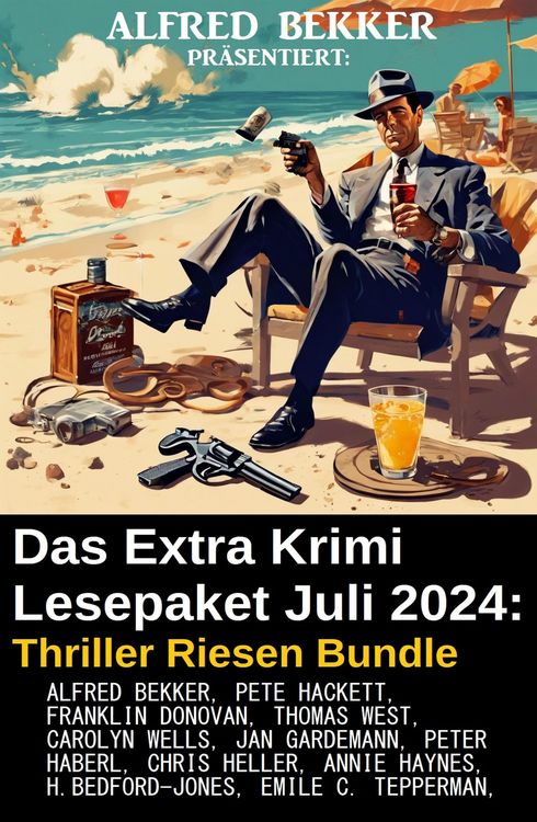 Produktbild: Das Extra Krimi Lesepaket Juli 2024: Thriller Riesen Bundle