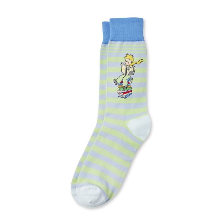 Produktbild: Socke "Der kleine Prinz", B&uuml;cher, Gr. 36-41