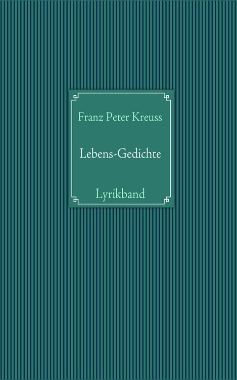 Produktbild: Gedanken und Ideen - Lyrik des Lebenszyklus