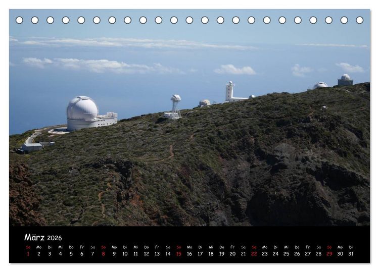 Produktbild: La Palma, Isla bonita (Tischkalender 2026 DIN A5 quer), CALVENDO Monatskalender