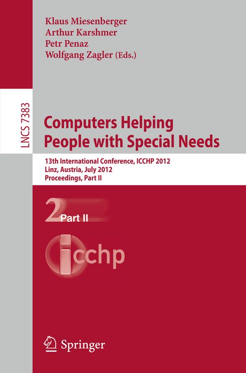 Produktbild: Computers Helping People with Special Needs
