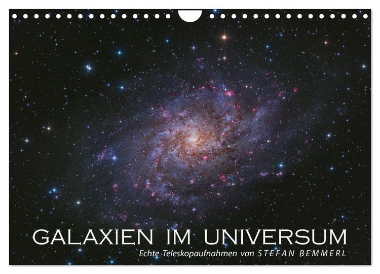 Produktbild: Galaxien im Universum (Wandkalender 2026 DIN A4 quer), CALVENDO Monatskalender