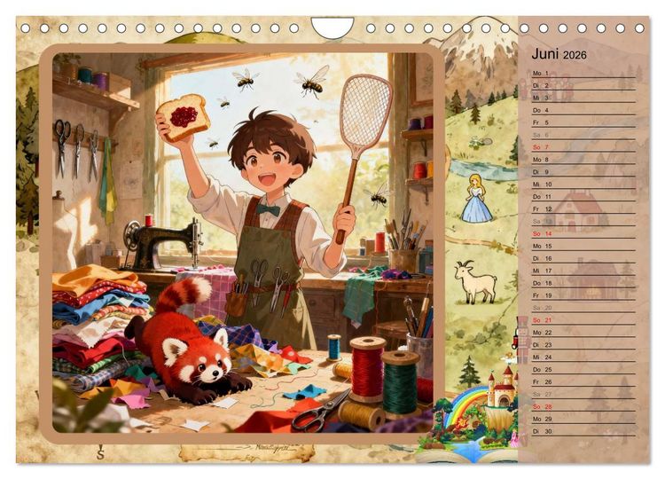 Produktbild: Was macht der denn da? (Wandkalender 2026 DIN A4 quer), CALVENDO Monatskalender