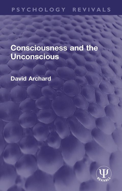 Produktbild: Consciousness and the Unconscious