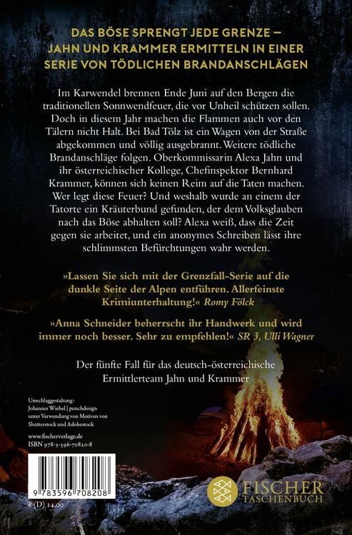 Produktbild: Grenzfall &ndash; Ihre Spur in den Flammen