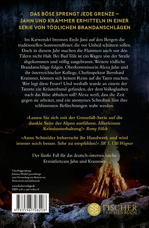 Produktbild: Grenzfall &ndash; Ihre Spur in den Flammen