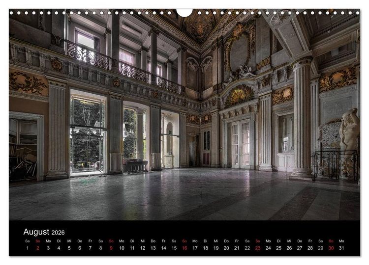 Produktbild: Lost Places - Auch der Verfall hat seinen Charme (Wandkalender 2026 DIN A3 quer), CALVENDO Monatskalender