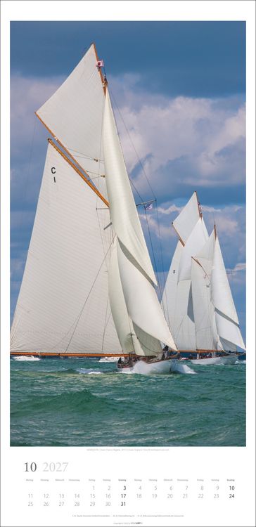 Produktbild: Under Sail Kalender 2027
