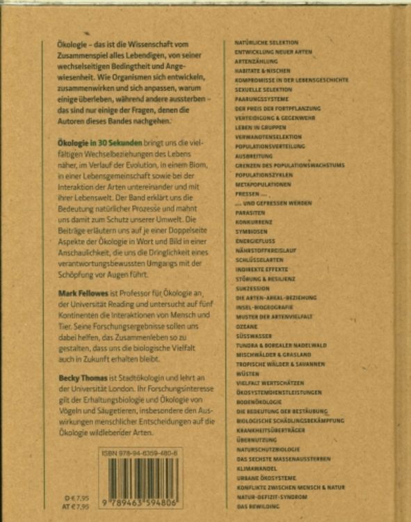 Produktbild: &Ouml;kologie in 30 Sekunden