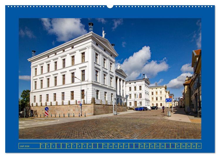 Produktbild: Schwerin - Wir sind Welterbe (hochwertiger Premium Wandkalender 2026 DIN A2 quer), Kunstdruck in Hochglanz