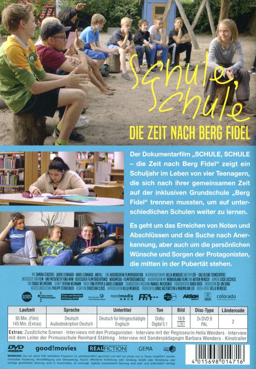 Produktbild: Schule Schule - Die Zeit nach Berg Fidel (+ Bonus-DVD)