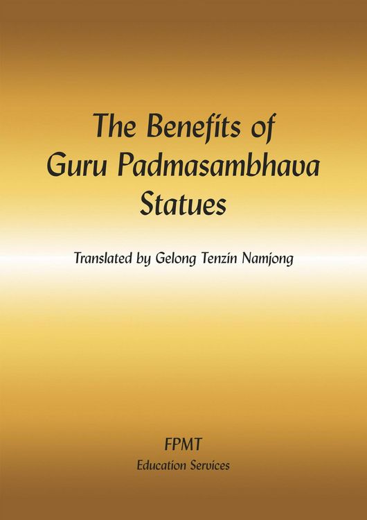 Produktbild: The Benefits of Guru Padmasambhava Statues eBook