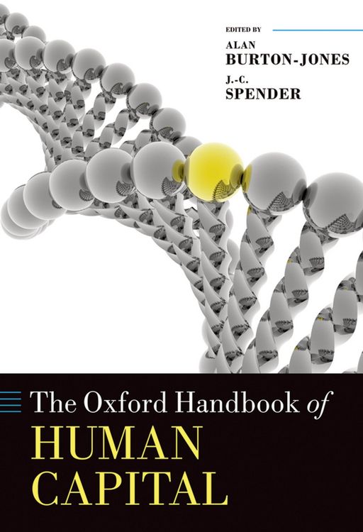 Produktbild: The Oxford Handbook of Human Capital