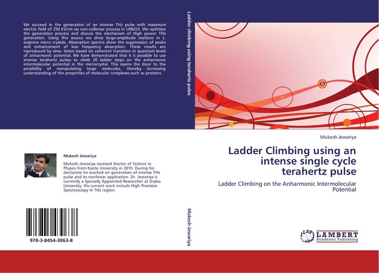 Produktbild: Ladder Climbing using an intense single cycle terahertz pulse