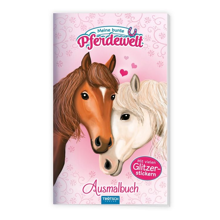 Produktbild: Tr&ouml;tsch Meine bunte Pferdewelt Ausmalbuch