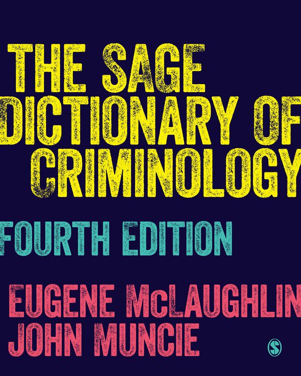 Produktbild: The SAGE Dictionary of Criminology