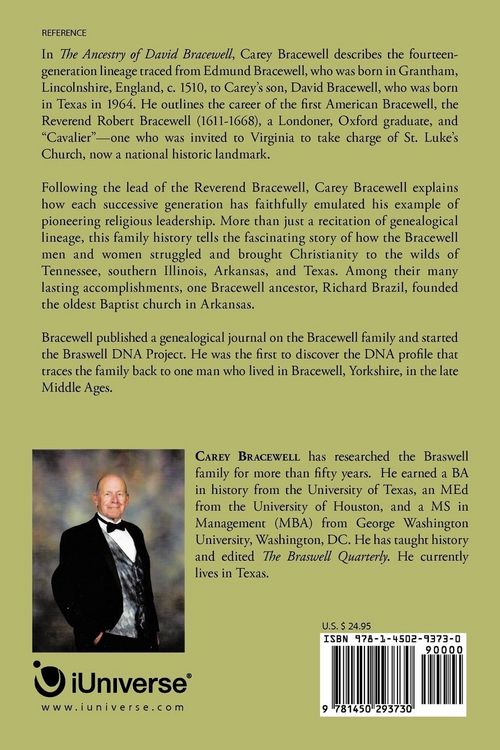 Produktbild: The Ancestry of David Bracewell