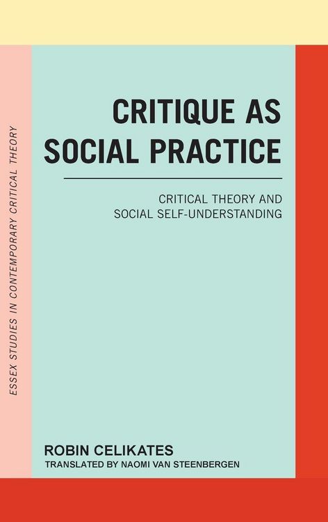 Produktbild: Critique as Social Practice