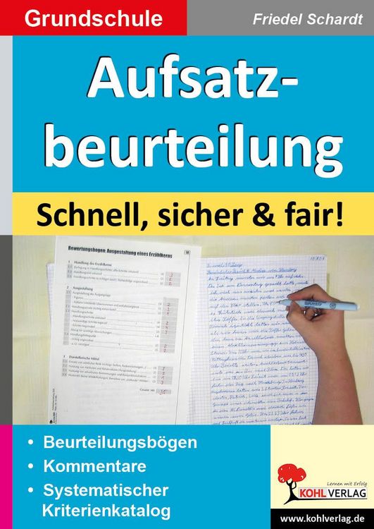 Produktbild: Aufsatzbeurteilung in der Grundschule