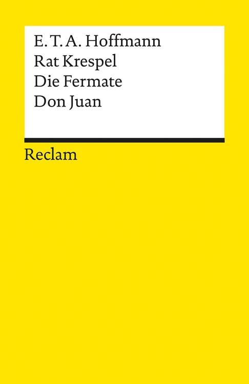 Produktbild: Rat Krespel / Die Fermate / Don Juan