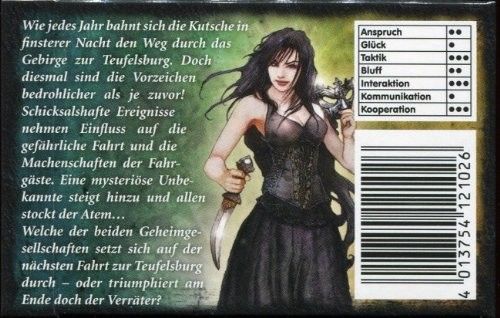 Produktbild: Die Kutschfahrt zur Teufelsburg, Die dunkle Prophezeiung (Spiel-Zubeh&ouml;r)