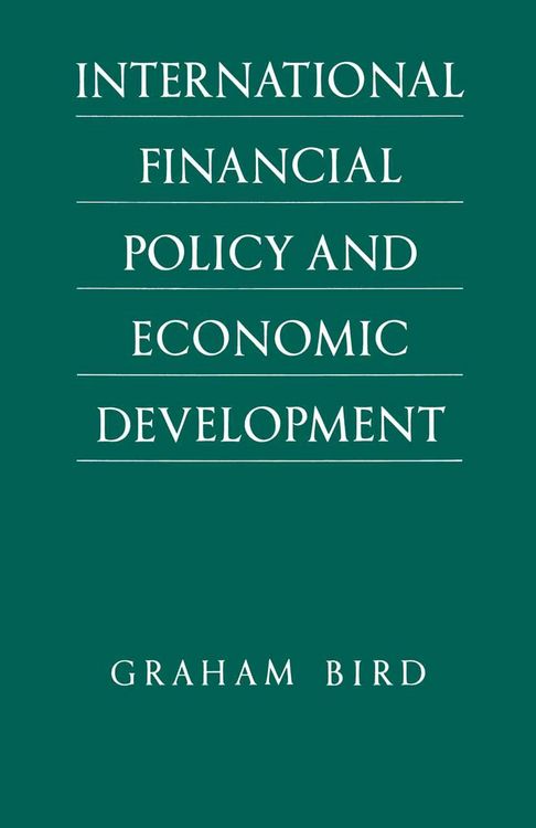 Produktbild: International Financial Policy and Economic Development