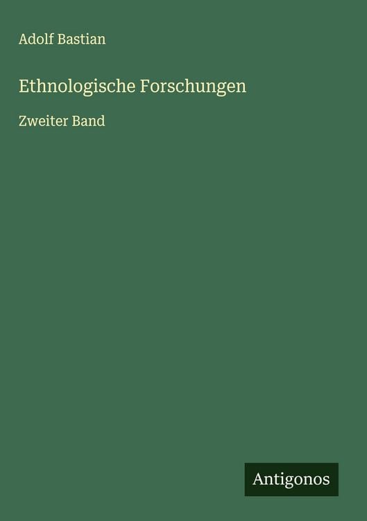 Produktbild: Ethnologische Forschungen