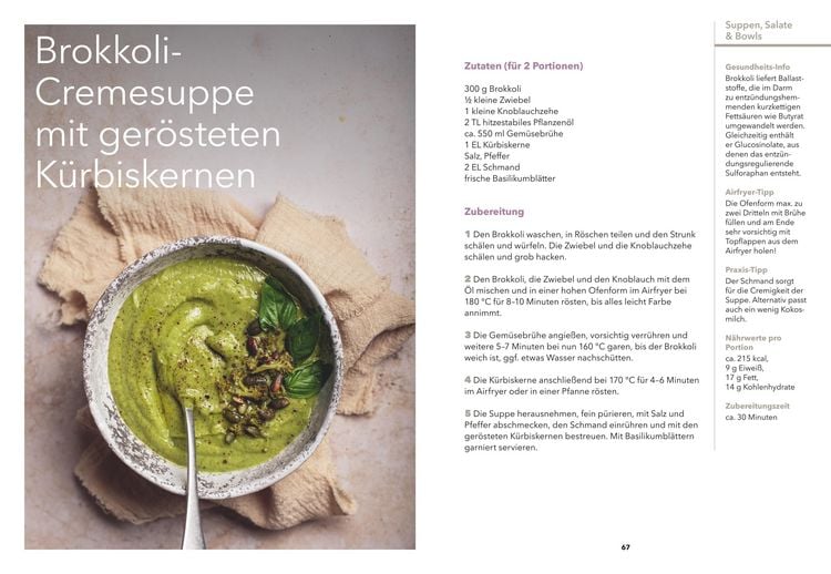 Produktbild: Airfryer Balance &ndash; Essen gegen chronische Entz&uuml;ndungen