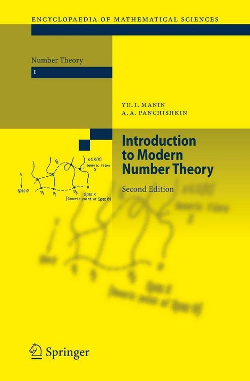 Produktbild: Introduction to Modern Number Theory