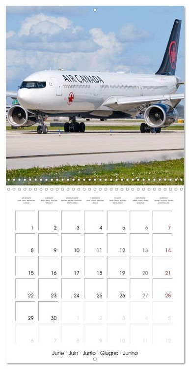 Produktbild: North American Airliners (Wall Calendar 2026 12 &times; 12 Inch) CALVENDO 12 Month Wall Calendar