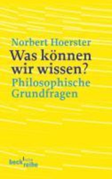 Produktbild: Was können wir wissen?